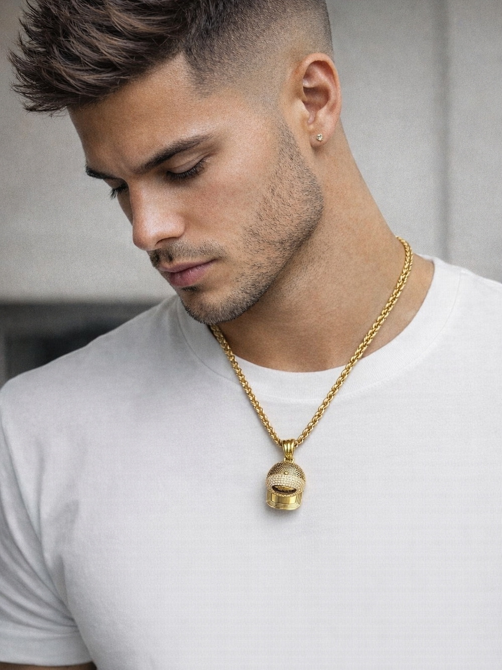 Von Dutch Gold Chain Necklace